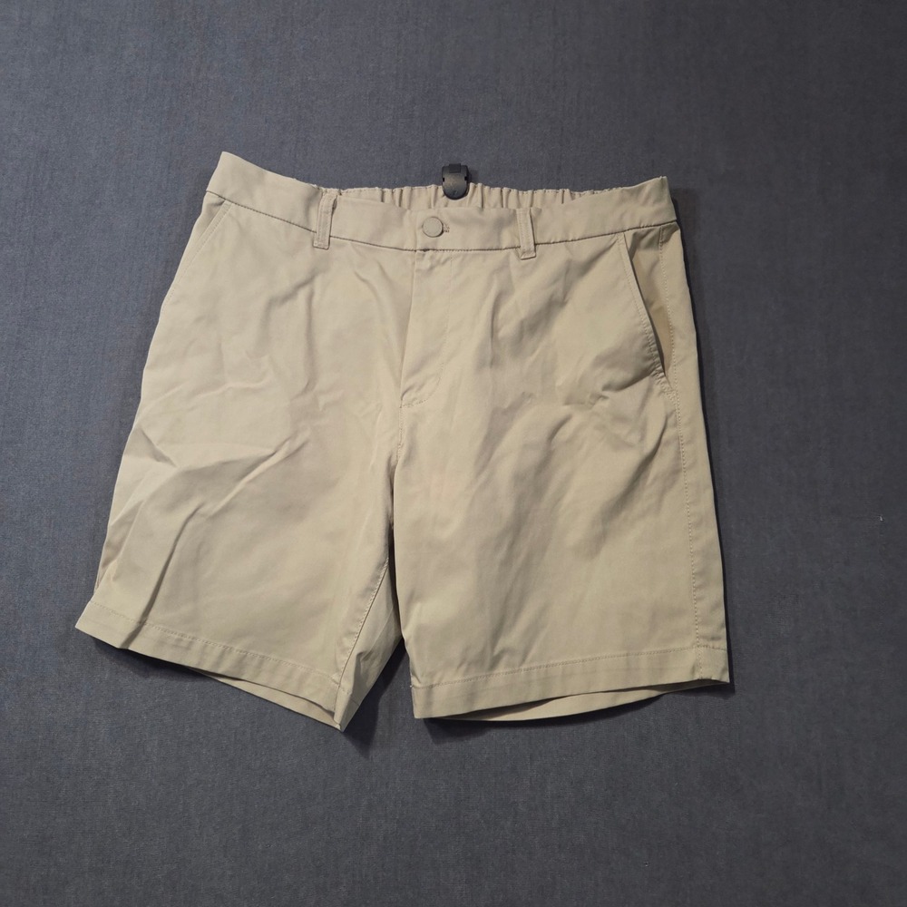 Weatherproof Adventure Shorts‎ Mens 36 Tan Khaki Elastic Waist Hiking Outdoor